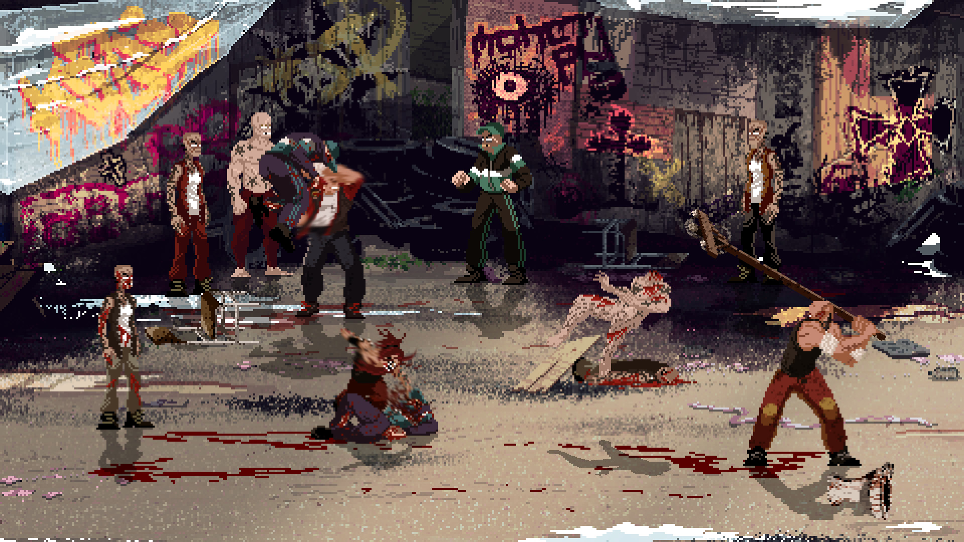 MOTHER RUSSIA BLEEDS PS4 USA NEW SRG Special Reserve Game Le Cartel Beat Them Up